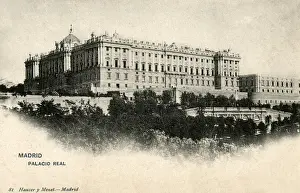 Palacio Prints: Palacio Real, Madrid, Spain