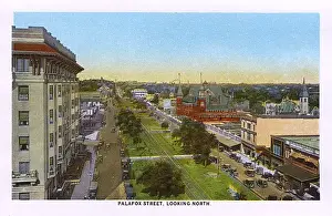 Pensacola Prints: Palafox Street, Pensacola, Florida, USA