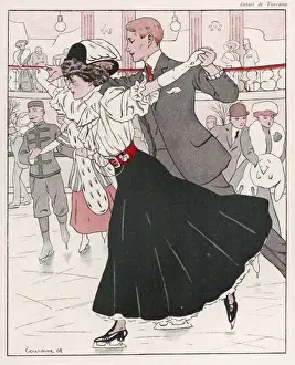 Glace Prints: Palais De Glace Skating