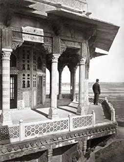 Palce of Akbar, Agra, India c. 1870 s