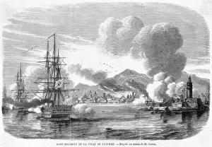 Neapolitan Prints: Palermo Bombarded