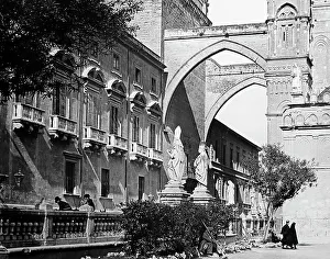 Palermo Prints: Palermo Cathedral, Sicily, Italy, early 1900s