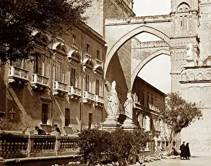 Palermo Cathedral, Sicily, Italy, early 1900s