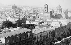 Palermo Prints: Palermo Sicily Italy early 1900s