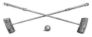 Croquet Gallery: Pall Mall or Palle Melle