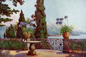 Islands Collection: Pallanza from Isola Bella, Lake Maggiore, Italy