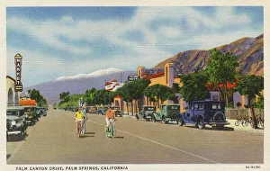 Images Dated 22nd January 2018: Palm Canyon Drive, Palm Springs, California, USA