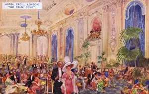 The Palm Court of the Hotel Cecil, London