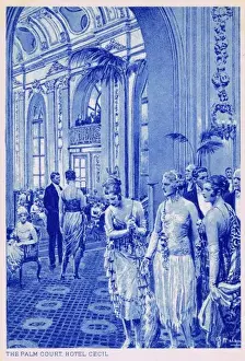 The Palm Court of the Hotel Cecil, London