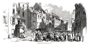 Images Dated 28th February 2019: Palm Sunday Procession in Spitalfields, London, 1844