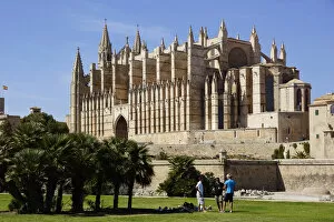 Images Dated 15th April 2013: Palma, Mallorca - Cathedral Sa Seu