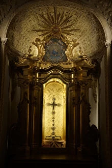 Mallorcan Collection: Palma, Mallorca, Spain - True Cross - Baroque Capital Hall