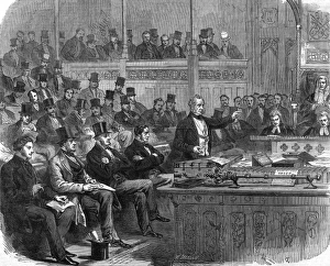 Images Dated 17th July 2012: Palmerston / Commons / 1864