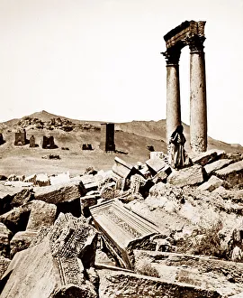 Palmyra Temple site, Syria, Victorian period