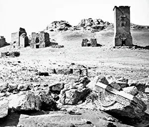 Palmyra Temple site, Syria, Victorian period