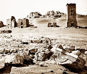 Palmyra Temple site, Syria, Victorian period