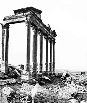 Palmyra Temple site, Syria, Victorian period