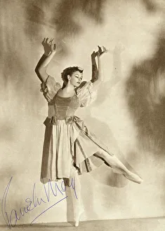 Pointe Prints: Pamela May, ballerina in The Gods go A-Begging