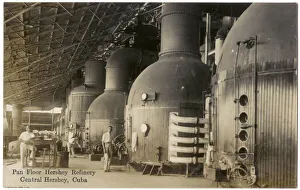 Images Dated 18th March 2019: Pan floor, Hershey Sugar Refinery, Central Hershey, Cuba