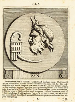 Pan, Greek god of the wild, shepherds, , nature, etc