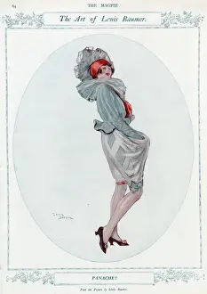 Satin Prints: Panache! by Lewis Baumer