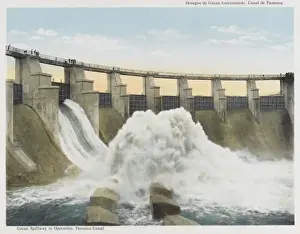 Respective Prints: Panama Canal - Gatun Spillway
