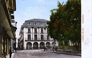 Images Dated 30th May 2018: Panama City, Panama - The Canal Building