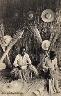 Weaving Prints: Panama Hat makers in Indonesia
