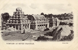 Pancha Rathas at Mahabalipuram, Southern India Pancha Rathas at Mahabalipuram, Southern India