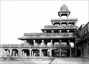 Fatehpur Collection: Panchal Mahal at Fatehpur Sikri, India