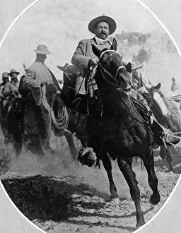 Bandit Prints: Pancho Villa On Horseback