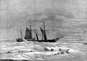 Images Dated 16th August 2004: The Pandora in Peels Strait, 1875