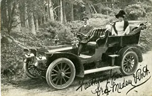 Herefordshire Prints: Panhard et Levassor Vintage Car / Voiture, England