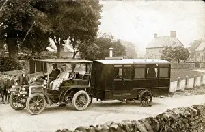Panhard Levassor Vintage Car and Caravan