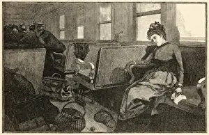 Flee Prints: Panic in a railway carriage