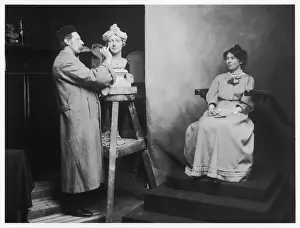 PANKHURST AS WAXWORK