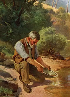 Images Dated 26th January 2016: Panning for gold