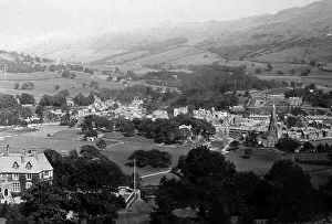 Panorama of Ambleside, Lake District, Victorian period