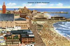 Images Dated 5th February 2019: Panorama of Atlantic City, New Jersey