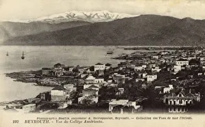 Panorama of Beirut, Lebanon from the American College