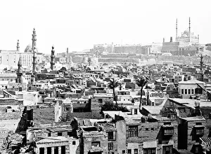 Panorama of Cairo, Egypt, Victorian period