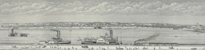 Davenport Gallery: Panorama of Davenport, Iowa. As seen from the Harper-House