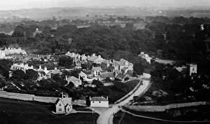 Panorama of Duddingston near Edinburgh, Victorian period