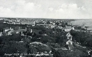 Estoril Prints: Panorama of Estoril, Costa do Sol, Portugal