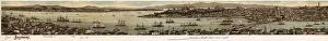 Seraglio Prints: Panorama of Istanbul, Turkey