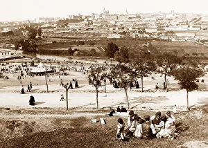 Panorama of Madrid, Spain