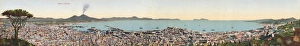 Panorama of Naples, Italy