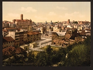 Palatine Gallery: A panorama from the Palatine, Rome, Italy