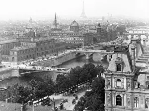 Panorama of Paris, France