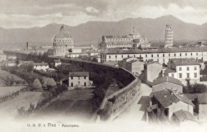 Baptistery Gallery: Panorama of Pisa, Italy
